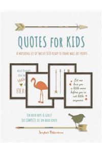 Quotes for Kids