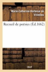 Recueil de Poésies