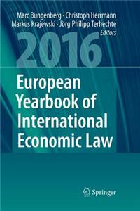 European Yearbook of International Economic Law 2016