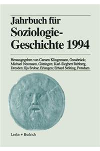 Jahrbuch Für Soziologiegeschichte 1994