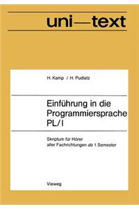Einführung in Die Programmiersprache Pl/I