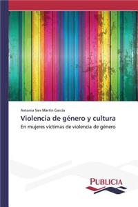 Violencia de género y cultura