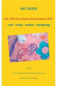 100 skurrilsten Babynamen 2017