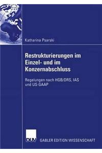 Restrukturierungen im Einzel- und im Konzernabschluss