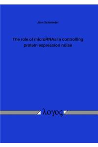 Role of Micrornas in Controlling Protein Expression Noise