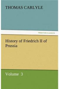 History of Friedrich II of Prussia