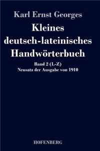 Kleines deutsch-lateinisches Handwörterbuch