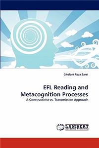 Efl Reading and Metacognition Processes