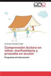 Comprensión lectora en niños