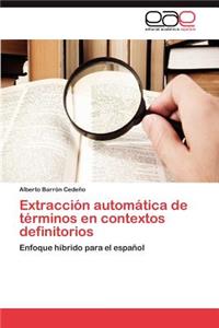 Extracción automática de términos en contextos definitorios