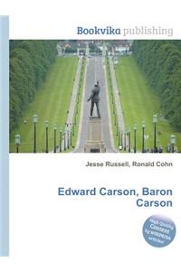 Edward Carson, Baron Carson