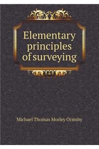 Elementary principles of surveying