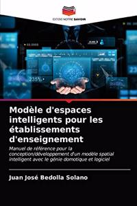 Modèle d'espaces intelligents pour les établissements d'enseignement