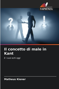 concetto di male in Kant