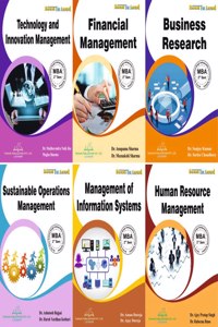 Guru Gobind Singh Indraprastha University (GGSU ) MBA 2nd Semester Technology and Innovation Management Sustainable Operation Management Management of Information Systems Human Resource Management Financial Management Business Research book( 6 in1)