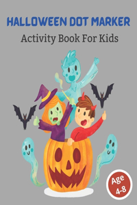 Halloween Dot Marker Activity Book For Kids