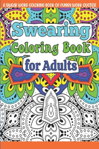 Swearing Coloring Book For Adults