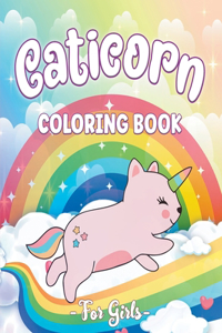 Caticorn Coloring Book for Girls