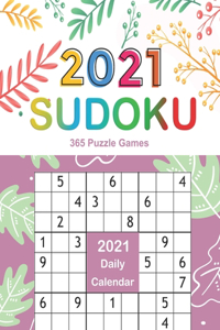 2021 Sudoku Daily Calendar
