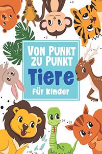 Von Punkt zu Punkt Tiere für Kinder