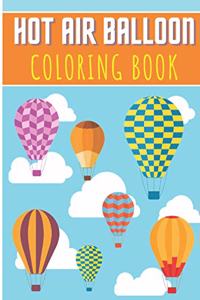 Hot Air Balloon Coloring Book