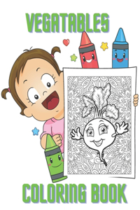 Vegetable Coloring Book