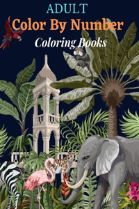 Adult Color By Number Coloring Books