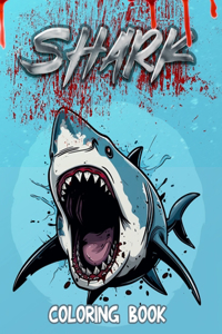 Shark coloring book