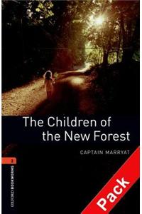 Oxford Bookworms Library: Level 2:: The Children of the New Forest audio CD pack