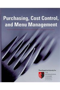 Purchasing Cost Control, and Menu Management