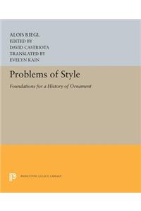 Problems of Style