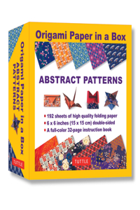 Origami Paper in a Box - Abstract Patterns