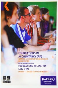 FTX Foundations in Taxation (2012) - Exam Kit