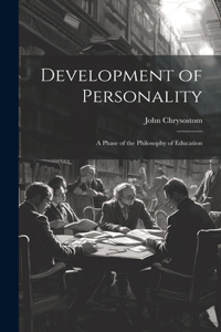 Development of Personality