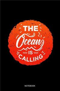 The Ocean Is Calling Notebook