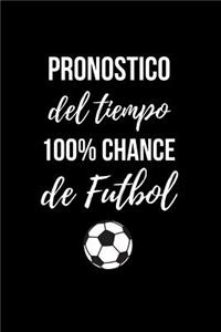 Pronostico del tiempo 100% Chance de Futbol