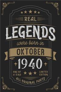 Real Legends were born in Oktober 1940