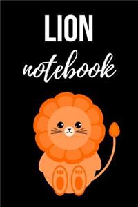 Lion Notebook