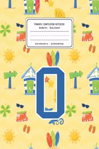 Primary Composition Notebook Grades K-2 Story Journal O