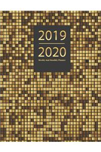 2019-2020 Weekly and Monthly Planner