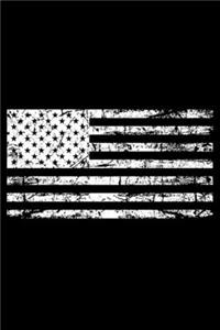 American Flag Notebook