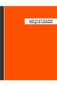 Dot grid notebook journal