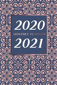 2020-2021 Monthly Planner