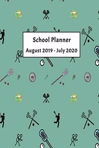 School Planner August 2019 - July 2020