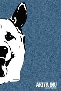 Akita Inu Graph Paper Notebook
