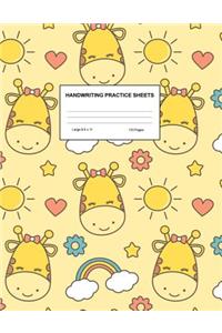 Handwriting Practice Sheets