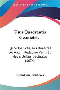 Usus Quadrantis Geometrici