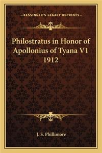 Philostratus in Honor of Apollonius of Tyana V1 1912