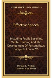 Effective Speech