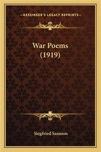 War Poems (1919)